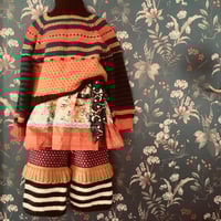 Image 1 of Hand Knit Pullover 4t