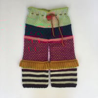 Image 1 of Cropped ruffle leg pants 4t