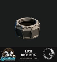 Image 3 of 🎲💀 Lich Dice Box – Guard Your Dice with Undead Power! 💀🎲