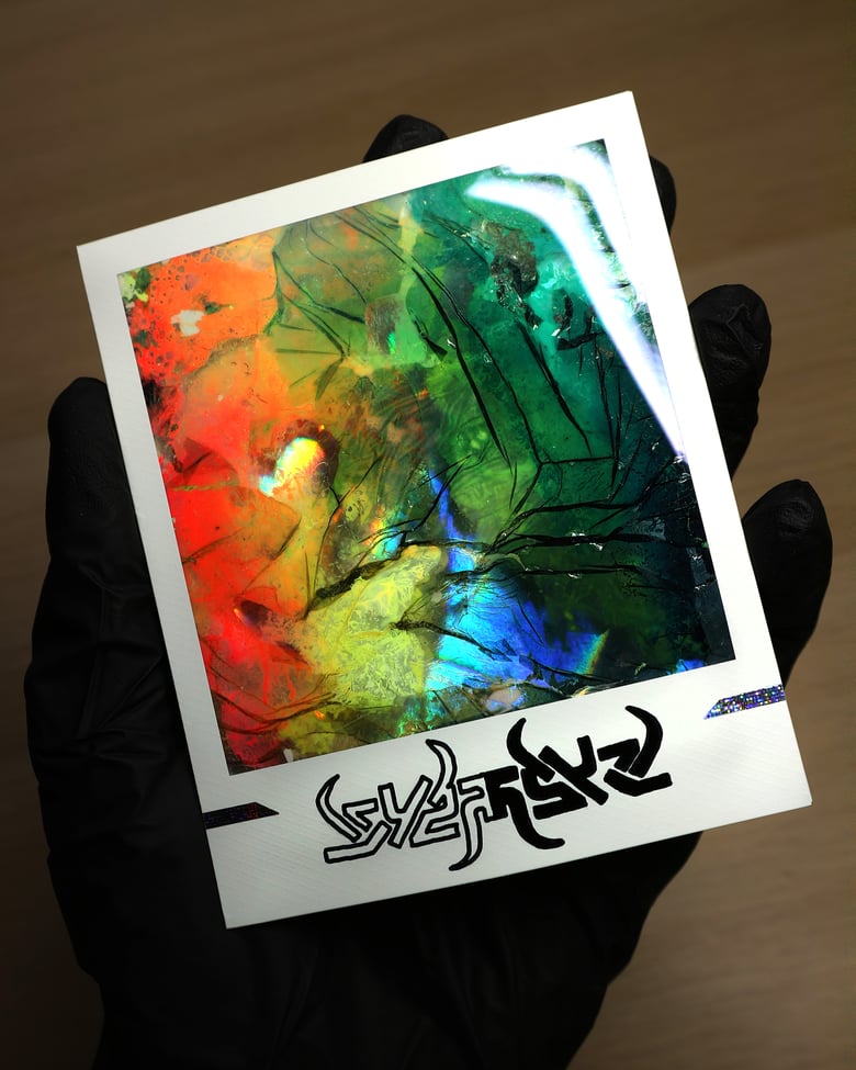 Image of HOLOGRAPHIC Polaroïd "OVERCOME"