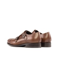 Image 2 of Medium Brown Calf Double Monkstrap