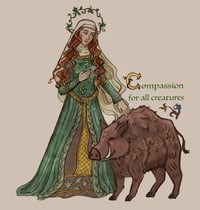 Image 4 of St. Francis and St. Brigid 