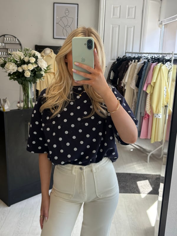 Image of Polka dot tshirt 