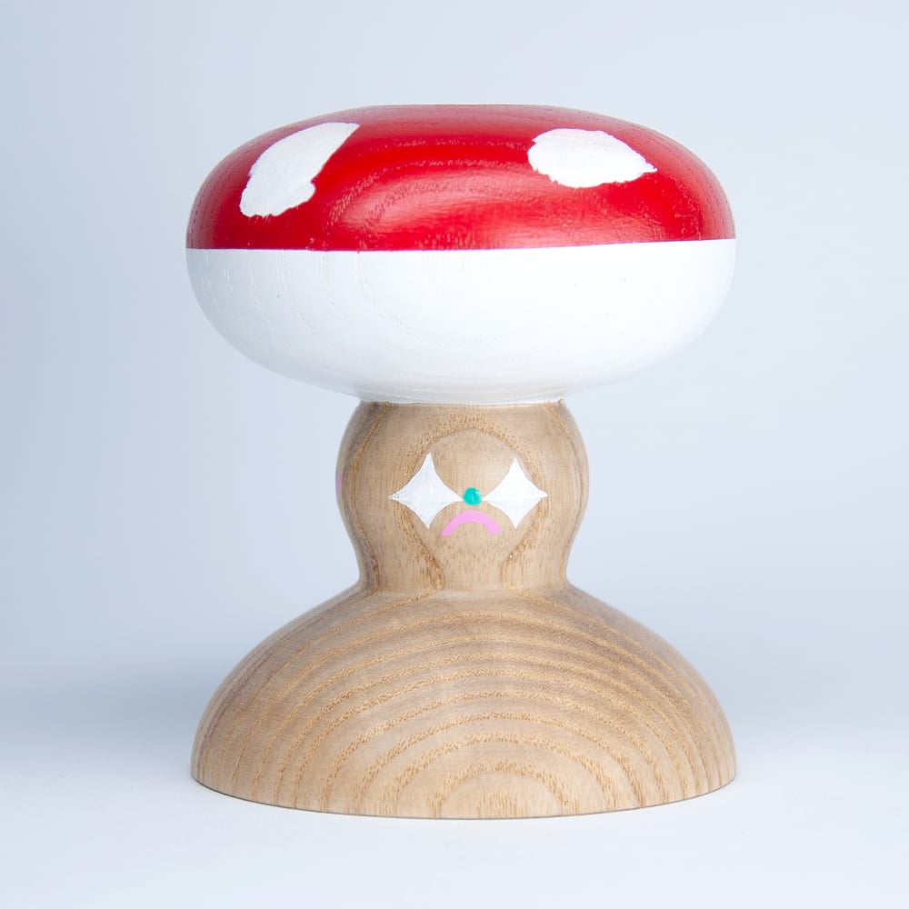 Image of Kerzenhalter-Vasen-Kombi "Fliegenpilz" 