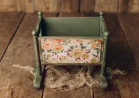 Image 3 of Vintage wood cradle