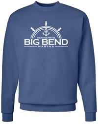 Hanes Unisex Ecosmart® Crewneck Sweatshirt in Denim