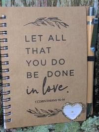 Image 3 of *NEW* Mustard Seed Notebooks with Pen