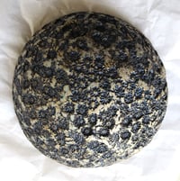 Image 5 of Handmade Papier-Mâché Bowl with Red Poppy and Dragonfly – Decorative Art