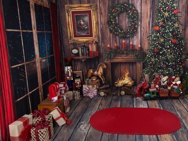 Image of CHRISTMAS COZY FirePlace
