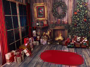 Image of CHRISTMAS COZY FirePlace