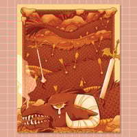 Serpent Slain – 8 x 10 Print