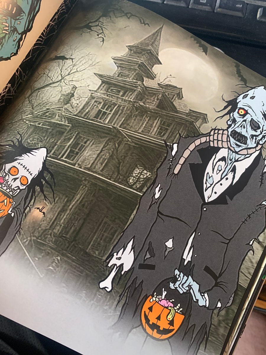 Image of New! FULL COLOR  HALLOWEEN SCRAPBOOK specially - 2 left  