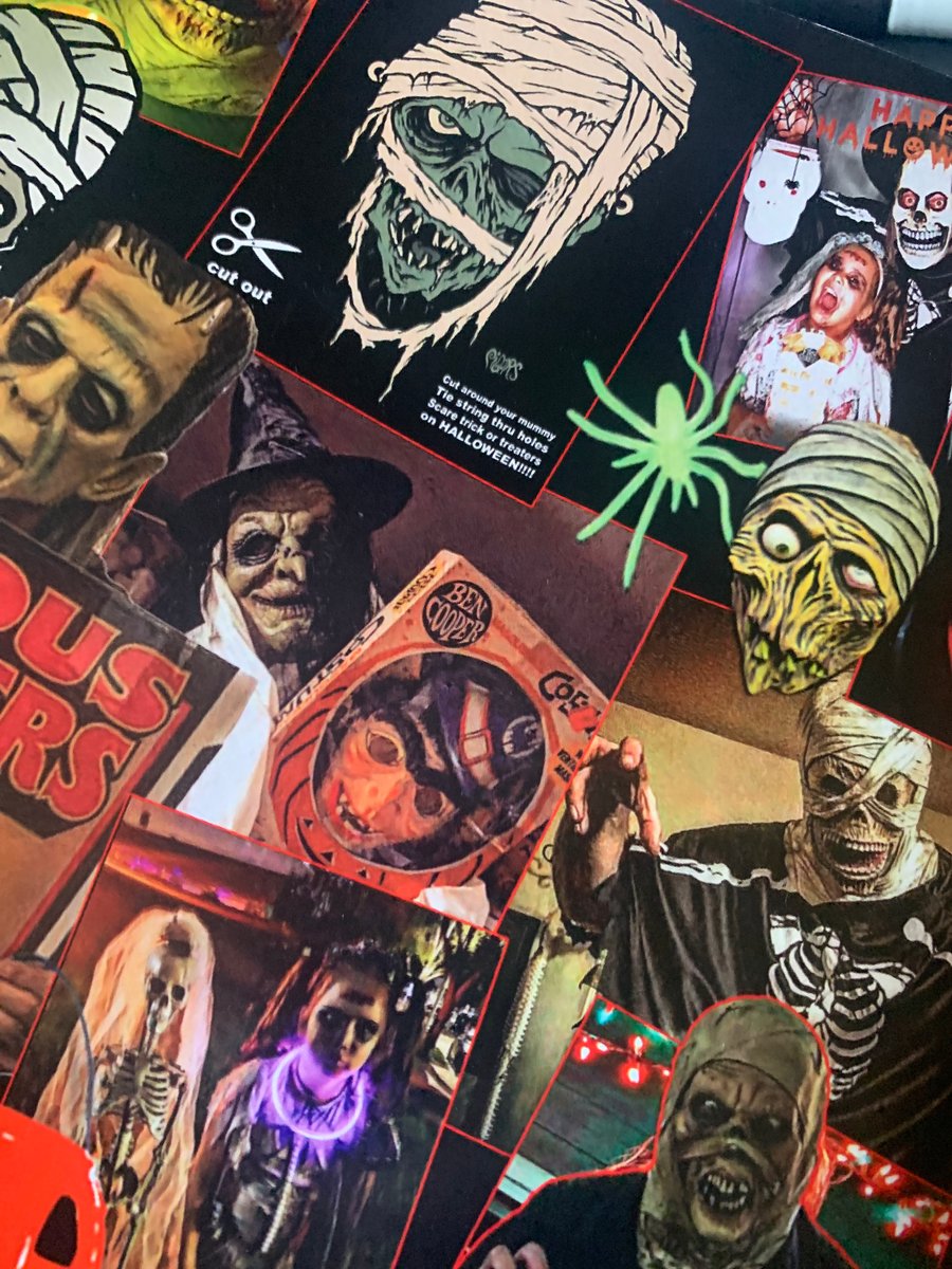 Image of New! FULL COLOR  HALLOWEEN SCRAPBOOK specially - 2 left  