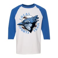 Local Sports Team 3/4 length baseball shirt