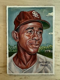 Image 1 of 1973 Topps 53 Reprint Satchel Paige
