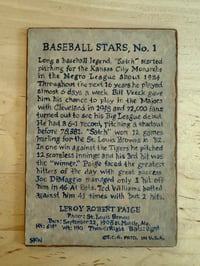 Image 2 of 1973 Topps 53 Reprint Satchel Paige