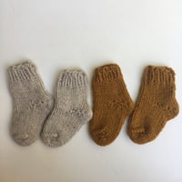 Image 1 of little wool socks