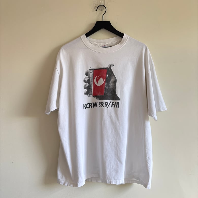 Image of KCRW 89.9FM 'Hand Radio' T-Shirt