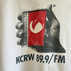 Image of KCRW 89.9FM 'Hand Radio' T-Shirt