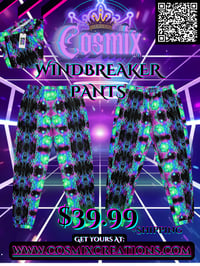 Image 1 of 'Titan's Rain' (Variant) Unisex track (windbreaker) pants