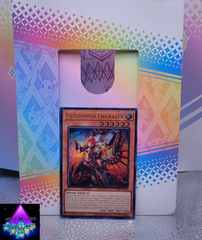 Image of Fiendsmith Engraver 1st Edition Ultra Rare NM
