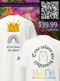 Image 1 of True Colors Pride Unisex T-Shirt