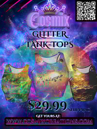 Image 1 of 'Sol Vecta 7' Glitter Tank-top Women