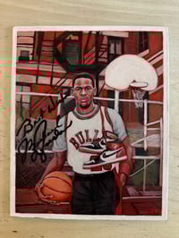 Image 1 of Type 1 Michael Jordan on the Set of His First Nike Shoot, 1985