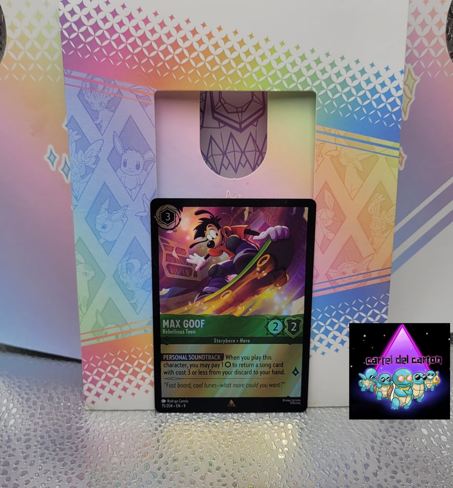 Image of Max Goof Rebellious Teen Unique Foil Rare Nm
