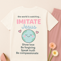 Image 1 of “Imitate Jesus” classic tee