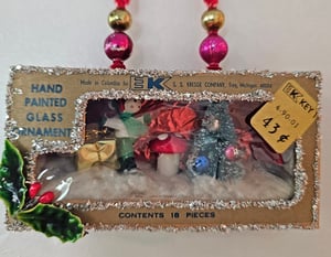 Image of Vintage Ornament Box Diorama 