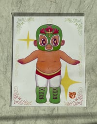 Image 2 of Lucha Kewpie print