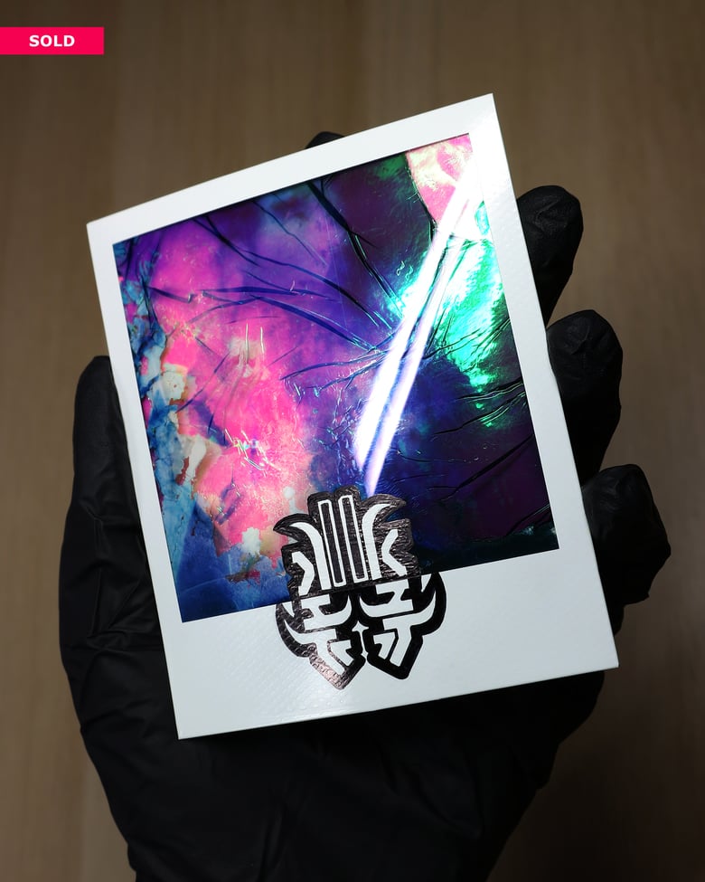 Image of IRIDESCENT Polaroïd "UNBORN"