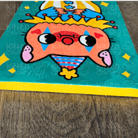 Image 2 of Clown Cat - Original Painting