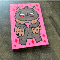 Image 2 of Mothman - Original Painting