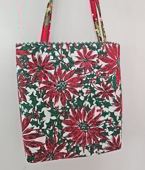 Image of Cuteness Overload Christmas Fabric Holiday Tote