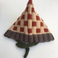 Image 2 of Hand Knit bonnets 1-5t