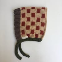 Image 5 of Hand Knit bonnets 1-5t