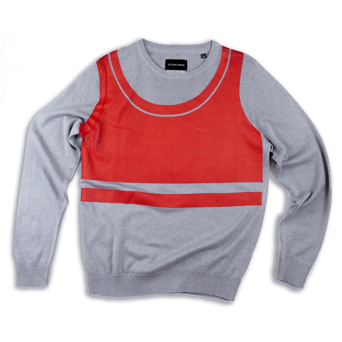 Image of Trompe-l’œil Knit jumper
