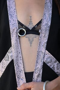 Image 5 of KIMONO HAKUTO | BLACK AND DUSTY PINK VERSION