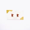 MN Spice Acrylic Sparkling Stud Earrings 