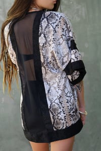 Image 3 of KIMONO HAKUTO | SNAKE PRINT AND BLACK VERSION