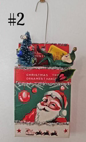 Image of Vintage Ornament Hanger Box for your Holiday Tree 