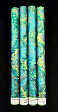 Image 2 of Atlantis custom bespoke pen blanks, high pressure cured with Alumilite Resin & Maker ready!