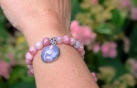 Image 2 of St. Joan of Arc, Precious Sunstone Gemstone Bracelet