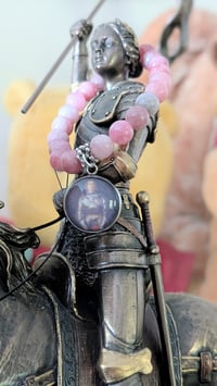 Image 3 of St. Joan of Arc, Precious Sunstone Gemstone Bracelet