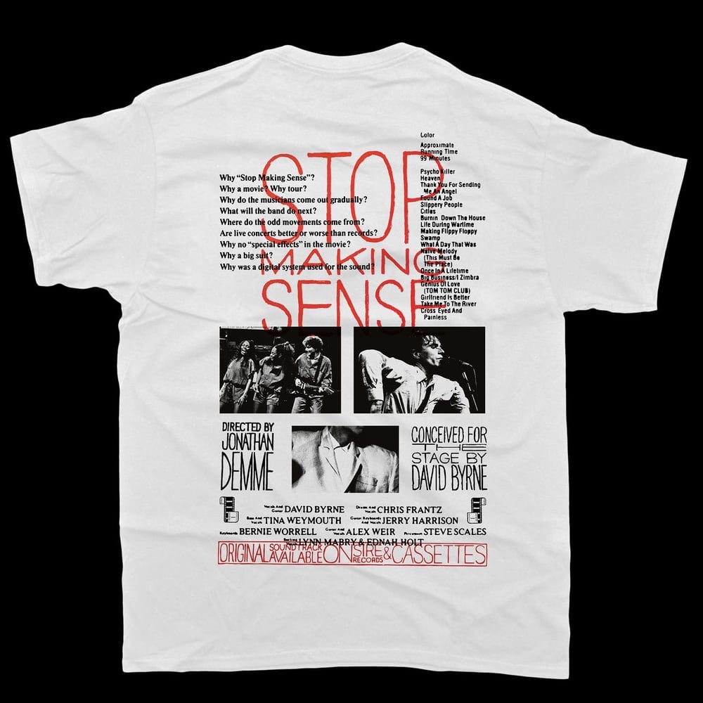 Image of Talking Heads - Stop Making Sense Bootleg [Pre Order]