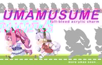 ⭐UMAMUSUME Acrylic Keychain - PRE-ORDER