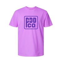 "Neon Violet" Collection Company Swag T-shirt (Neon Violet)