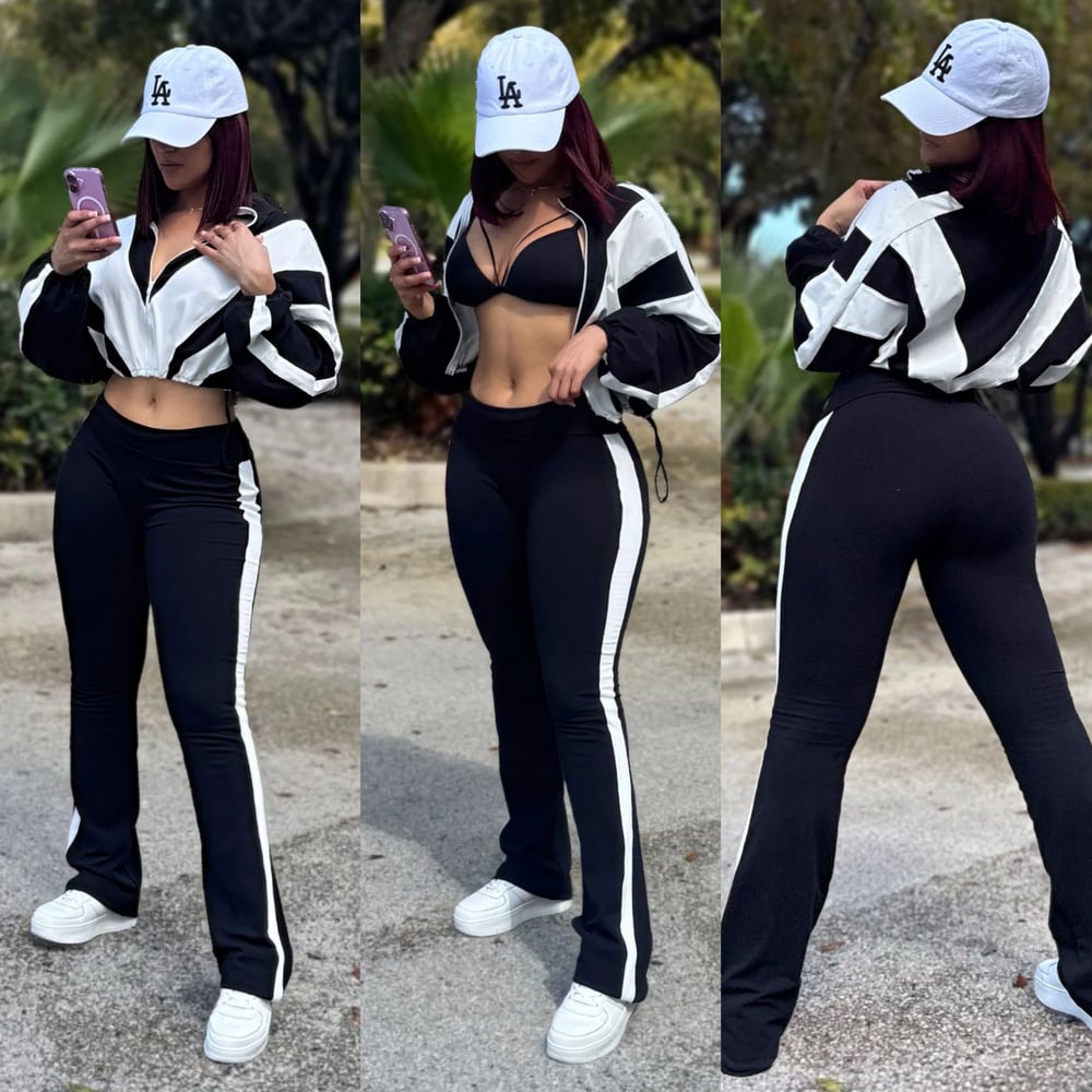 Image of RHONDA SET-black